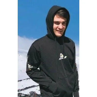 4216303    ~ 2P THERMO HOODIE BLK X/LG