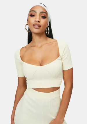 Aubrey Knitted Crop Top