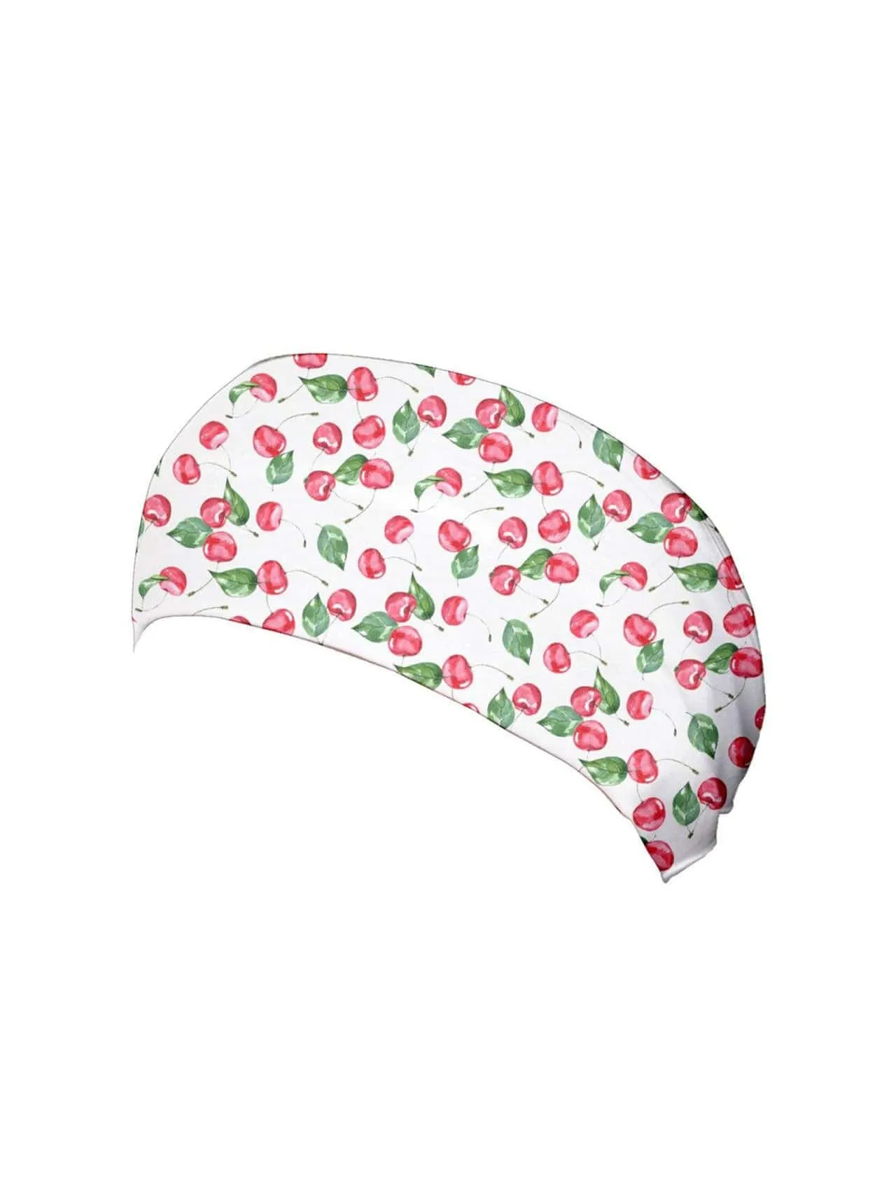 Cherries Wide Stretchy Headband