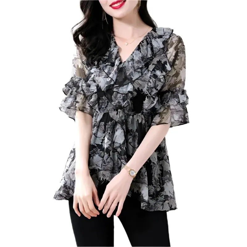 Chic Chiffon Blouse