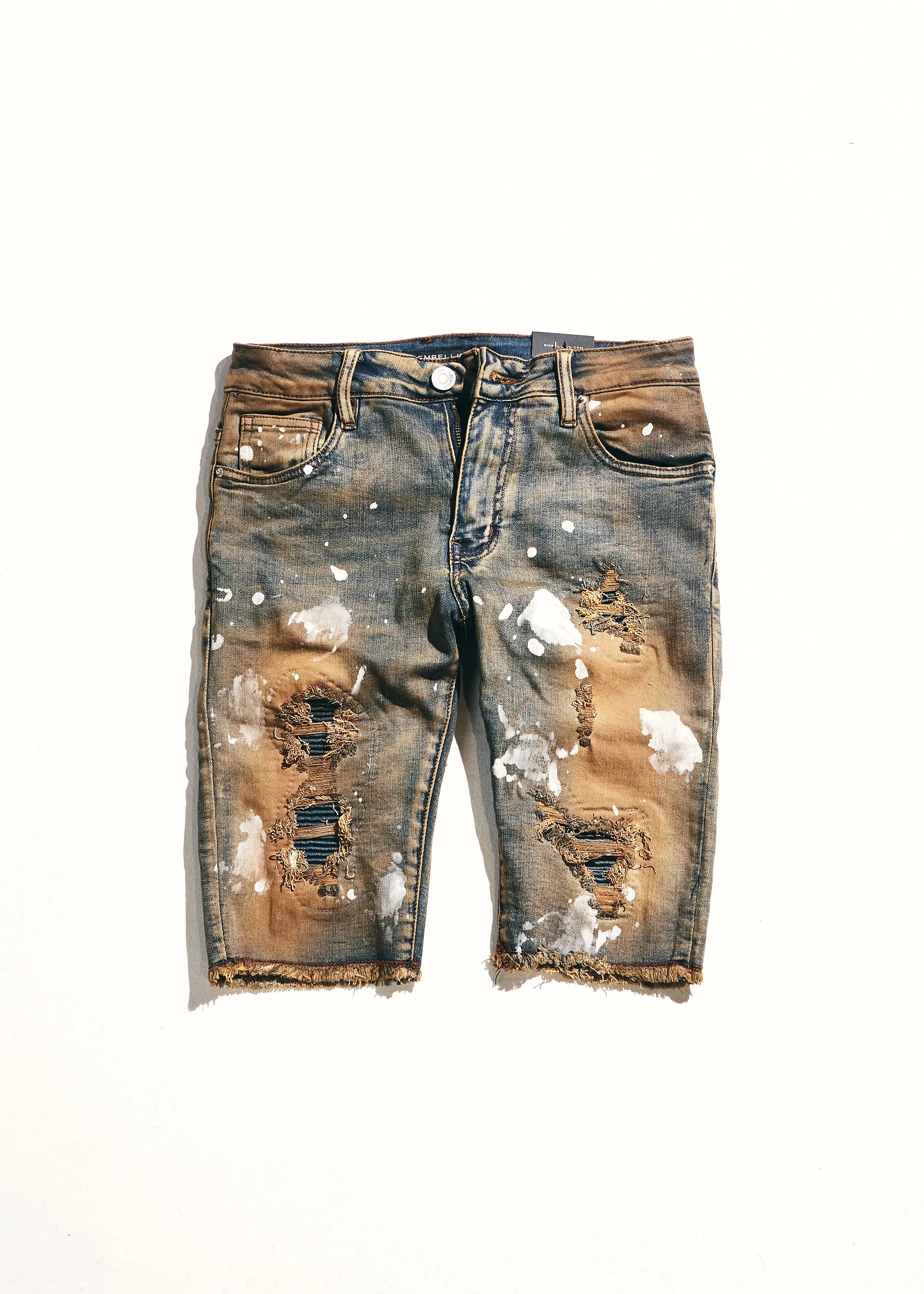 Fowler Rip & Repair Shorts