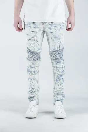 Gypsy Biker Denim (Bleach Blue)