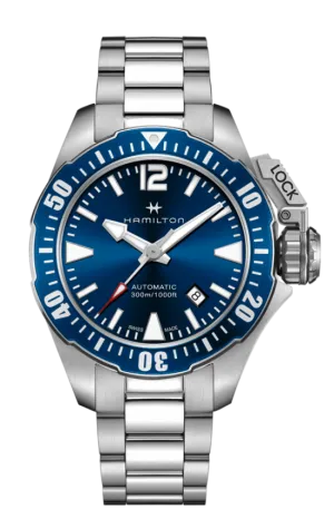 HAMILTON:KHAKI NAVY FROGMAN AUTO H77705145