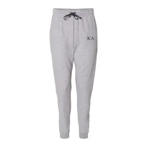 Kappa Alpha Heather Grey Contrast Joggers