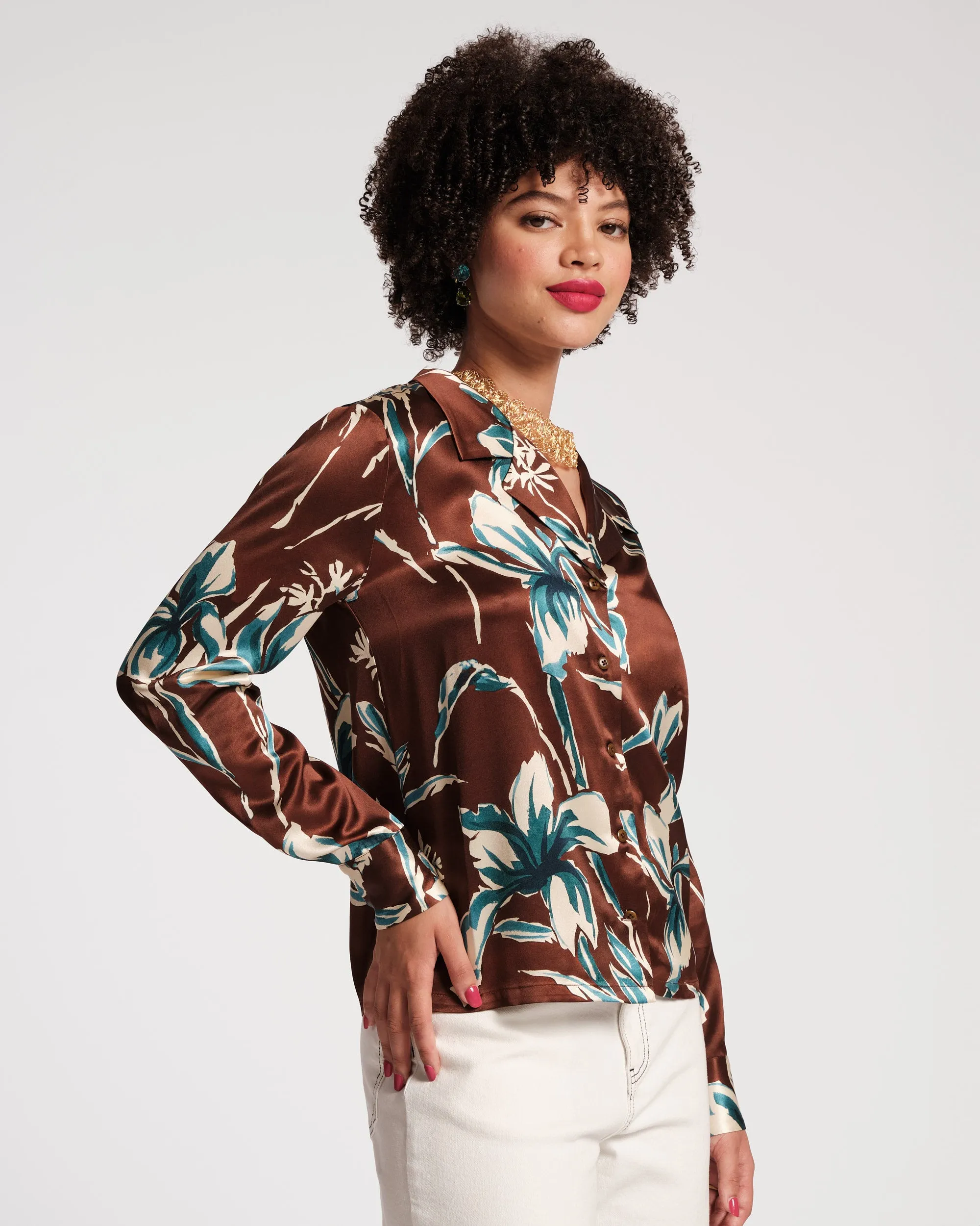 Katherine Silk Blouse