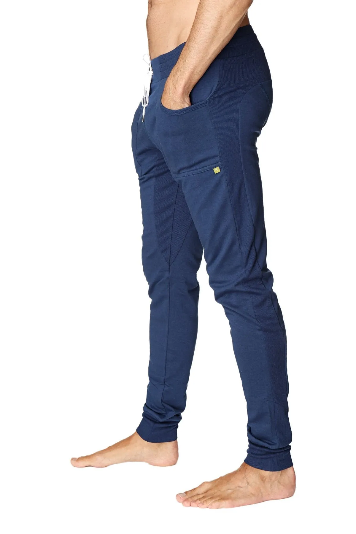 Long Cuffed Jogger & Yoga Sweat Pants (Royal Blue)