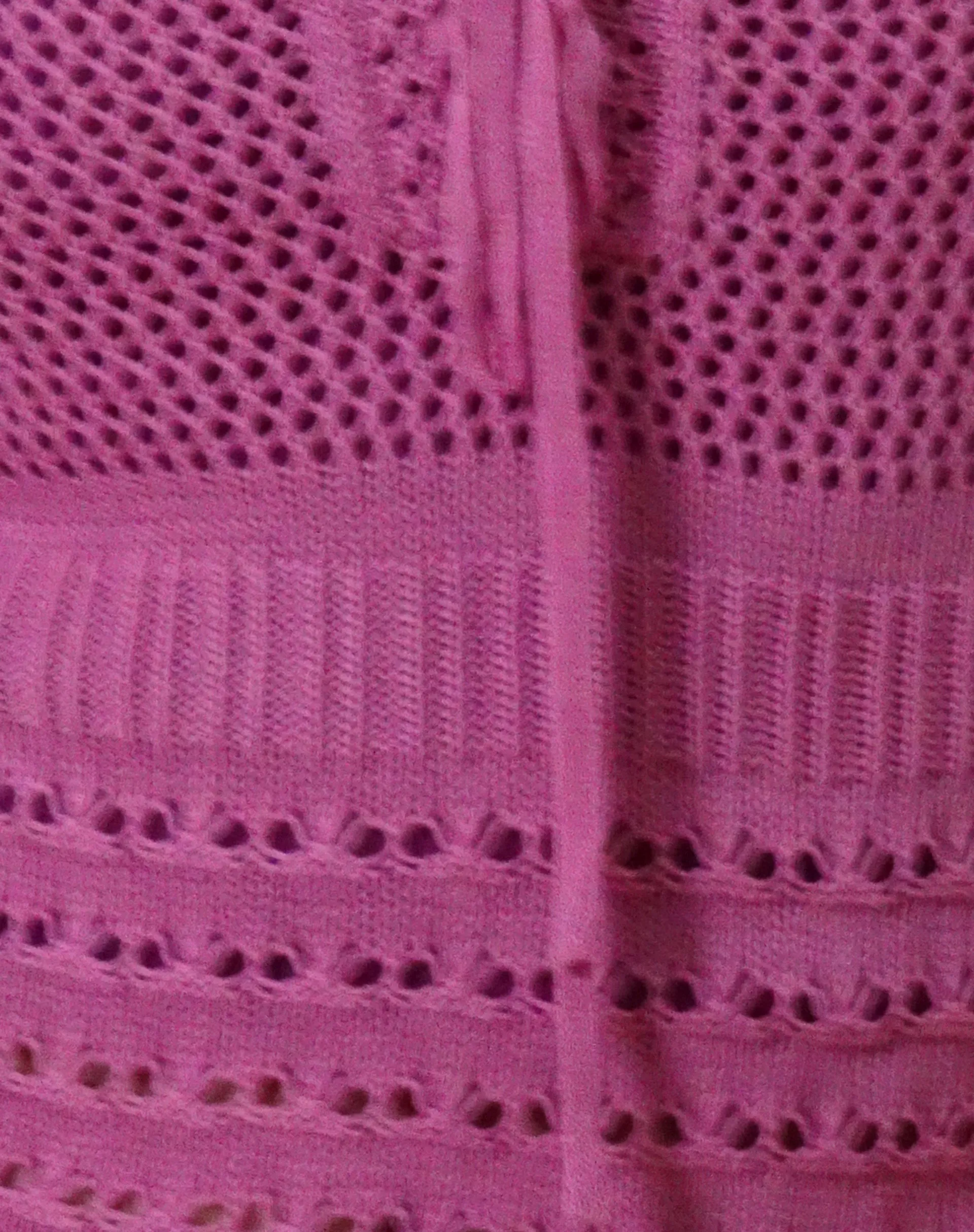 Maika Knitted Top in Raspberry