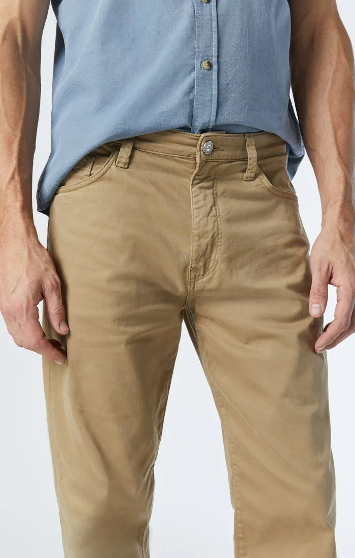 MAX WIDE LEG IN BRITISH KHAKI TWILL