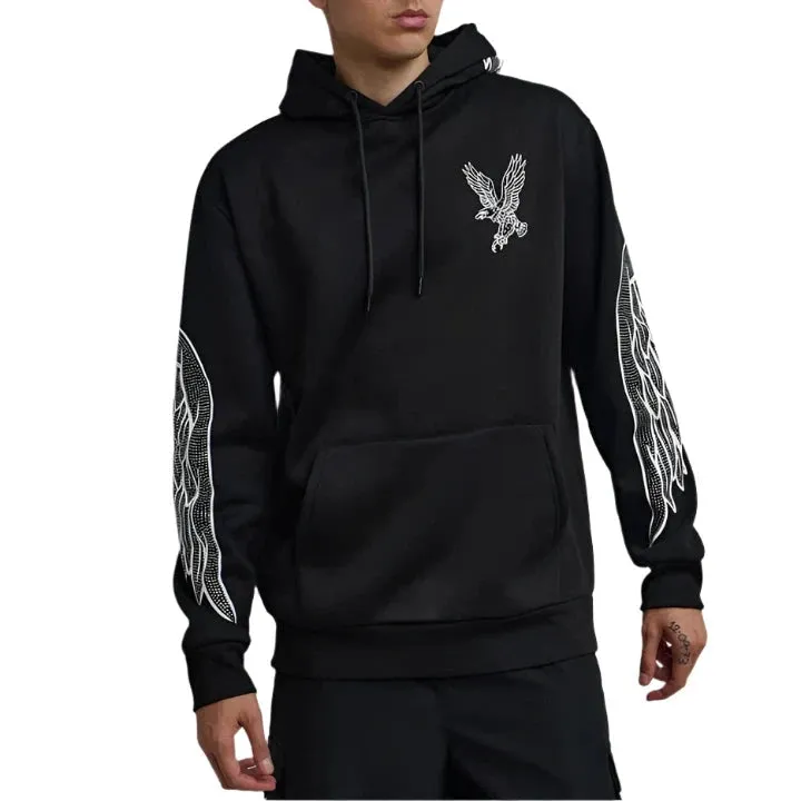 REASON Fly Higher Rhinestone Hoodie