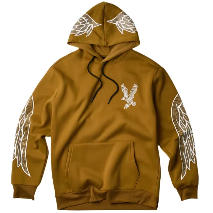 REASON Fly Higher Rhinestone Hoodie