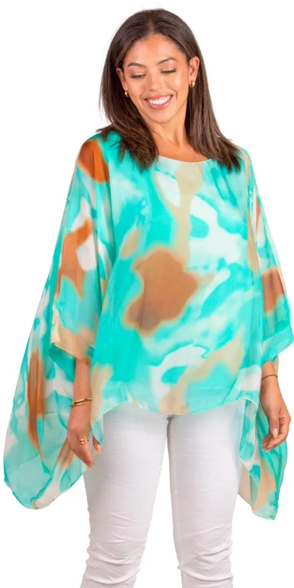 Seta Aura Print Kaftan