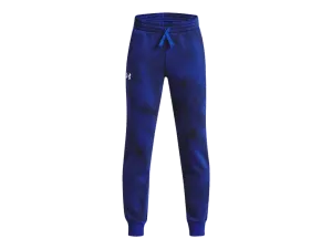 UA Boys' Rival Fleece Printed Joggers